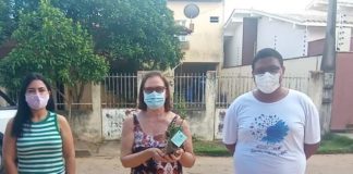 Idosos do Centro de Convivência recebem mudas de plantas na Semana do Meio Ambiente em Nova Venécia