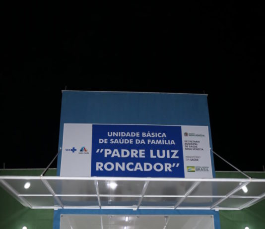 A Prefeitura de Nova Venécia por meio da Secretaria de Saúde inaugura a Unidade de Saúde do bairro Filomena