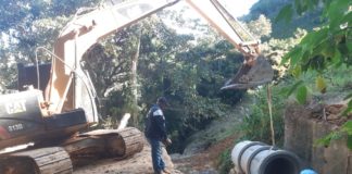 Secretaria de Agricultura realiza construção de bueiro e substituição de ponte no interior