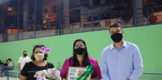 Prefeitura de Nova Venécia inaugura quadra poliesportiva do Bairro Margareth