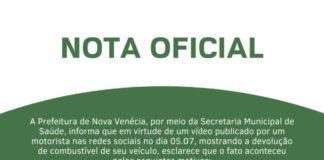 NOTA OFICIAL