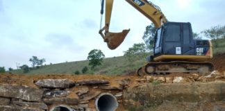 Obras de melhorias são feitas nas estradas do Córrego Santa Ana do Córrego Grande
