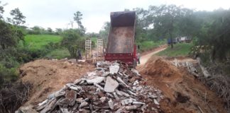 Prefeitura de Nova Venécia substitui ponte em Luzilândia