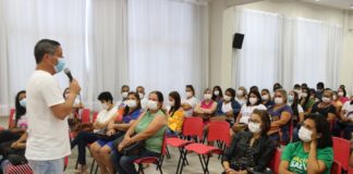 Secretaria de Saúde se reúne com os Agentes Comunitários de Saúde do município