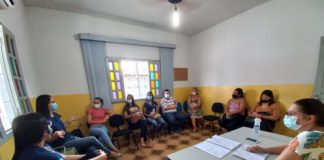 O Conselho Municipal de assistência social se reuniu hoje para reunião ordinária