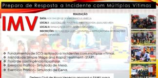 Defesa Civil de Nova Venécia apoiará o SAMU na realização para o Preparo de Incidentes de Múltiplas Vítimas no município