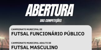 Secretaria de Esportes Realiza Campeonato Municipal de Futsal