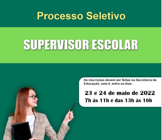 Prefeitura de Nova Venécia divulga edital para contratação de Supervisor Escolar