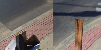 Placas de trânsito são alvos de constante vandalismo na Av. Guanabara, em Nova Venécia