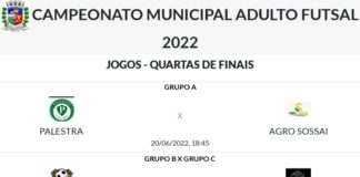 Secretaria Municipal de Esportes de Nova Venécia realiza competições municipais de futsal