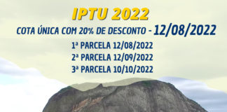 A Primeira Parcela do IPTU vence dia 12/08, no Município de Nova Venécia