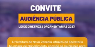 Secretaria Municipal de Planejamento realizará Audiência Pública