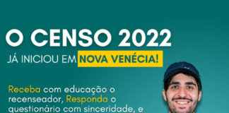 Foi iniciado Censo 2022 em Nova Venécia