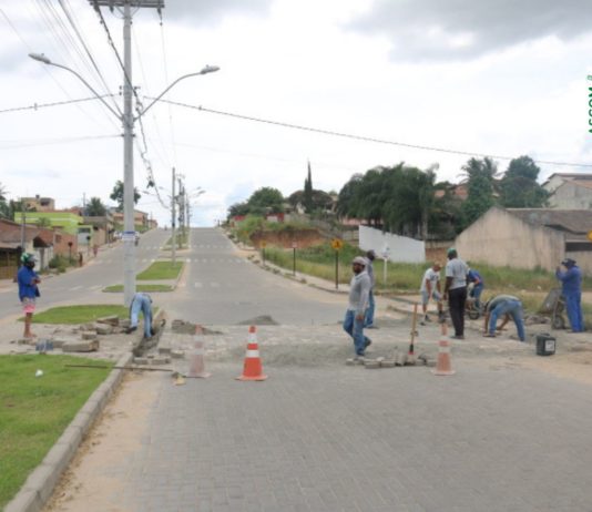 Av. Virgílio Altoé no Bairro Aeroporto em Nova Venécia terá “faixa elevada”