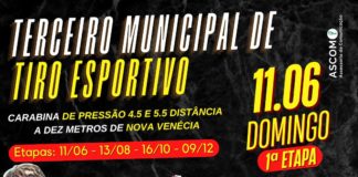 Vem aí 3º Municipal de Tiro Esportivo de Carabina de Pressão de Nova Venécia