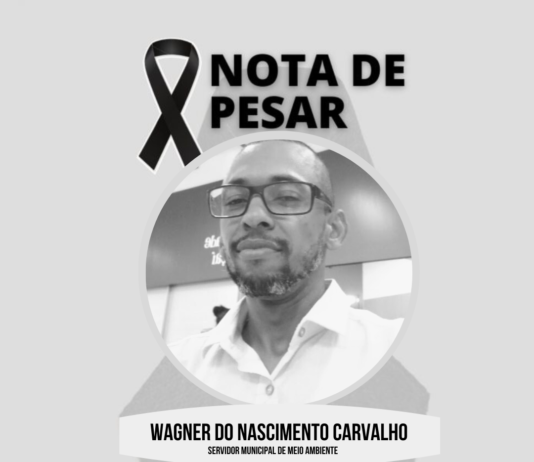 Nota de pesar: Wagner do Nascimento Carvalho
