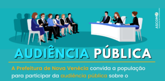 NOVA DATA | Prefeitura de Nova Venécia convida a sociedade para participar da elaboração da Lei Orçamentária Anual – LOA de 2024