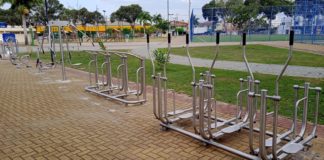 Vila Olímpica recebe nova academia popular