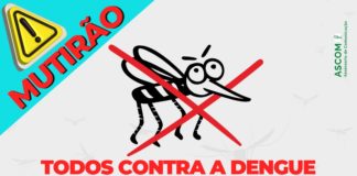 Ação “TODOS CONTRA A DENGUE”, continua com o mutirão de limpeza nos bairros do município