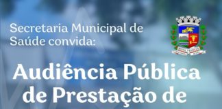 Secretaria de Saúde realiza Audiência Pública de Prestação de Contas do 3º quadrimestre de 2023