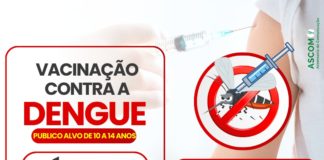 Secretaria de Saúde realizará a campanha da vacinação contra a DENGUE