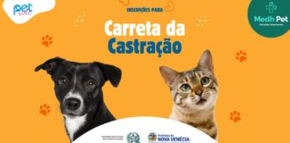 Inscrições para a Carreta da Castração começam nesta segunda-feira (17) em Nova Venécia