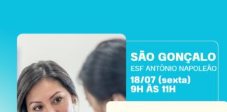 Ação em Saúde na comunidade de São Gonçalo nesta sexta-feira dia 18