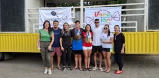 Atletas de Nova Venécia se sagram campeões estaduais de Beach Tennis