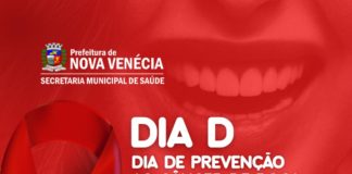 Nova Venécia realiza Dia D de Prevenção ao Câncer de Boca no dia 2 de agosto
