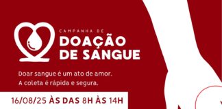 Nova Venécia promove campanha de doação de sangue no dia 16 de agosto