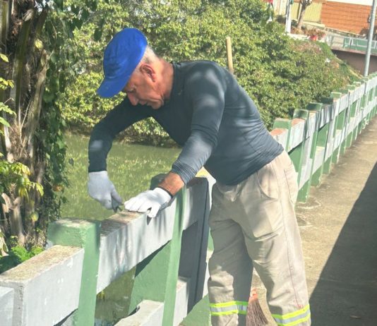Prefeitura inicia revitalização da Ponte Afonso Cremasco em Nova Venécia