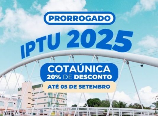 IPTU 2025 de Nova Venécia: cota única com 20% de desconto e 1ª parcela vencem nesta sexta-feira (5)