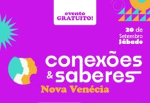 Nova Venécia recebe neste sábado o evento “Conexões e Saberes” na Praça Ivo Lobo