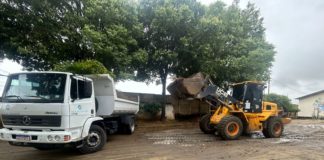 Chuvas mobilizam equipes da Prefeitura de Nova Venécia