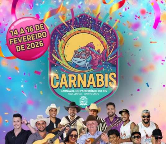 Carnabis, Carna XV e Oratório Folia começam neste fim de semana em Nova Venécia