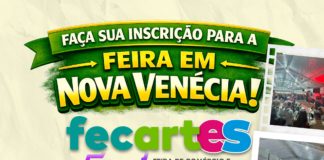 Inscrições abertas para a Fecartes 2026 em Nova Venécia