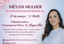 Palestra sobre saúde feminina será realizada em Nova Venécia durante o Mês da Mulher