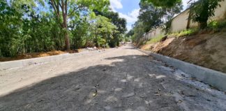 Rua do Cemitério São Marcos recebe calçamento no bairro Municipal I