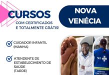 Qualificar ES abre inscrições para cursos gratuitos com certificação em Nova Venécia
