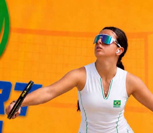 Atleta veneciana campeã mundial representa o Brasil no Pan-Americano de Beach Tennis