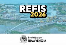 Prefeitura de Nova Venécia divulga passo a passo para adesão ao REFIS 2026