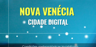 Chuvas e raios causam danos em torre de internet gratuita na sede e interior de Nova Venécia