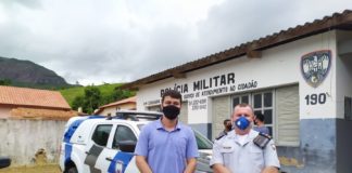 Comunidade de Cedrolândia recebe nova viatura para atuação da Polícia Militar