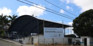 Obra da quadra poliesportiva do bairro Margareth entra em fase de finalização