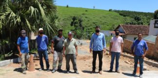 Prefeitura de Nova Venécia retoma obras de calçamento rural do Patrimônio da Penha