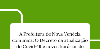 Atualização do Decreto Covid-19