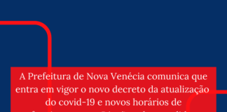 Atualização do Decreto Covid-19