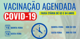 Covid-19: Nova Venécia recebe 1630 doses de vacina e realiza vacinação agendada nesta semana para a faixa etária de 63 e 64 anos