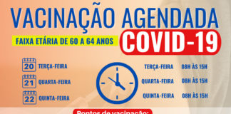 Covid-19: Nova Venécia recebe 1270 doses de vacina e realiza vacinação nesta semana no interior para a faixa etária de 60 a 64 anos