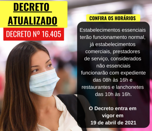 Prefeitura de Nova Venécia publica decreto de restrições para mapa de risco alto